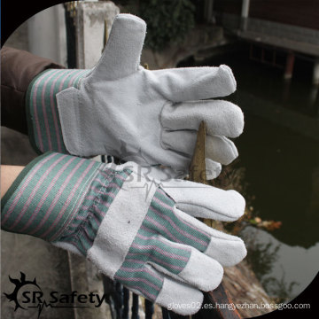 SRSAFETY Guantes de piel de vaca de alta calidad / guantes de vaca